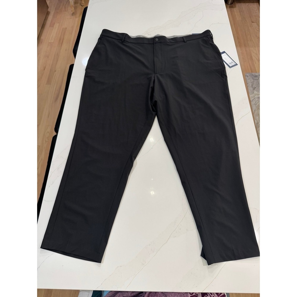 Walter Hagen NEW NWT Men Big Tall 48x32 Straight Fit Black Golf Pants Perfect 11